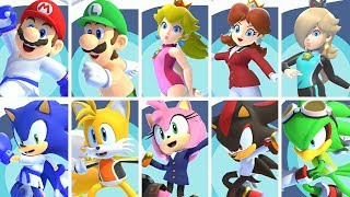 Mario & Sonic at the Olympic Games Tokyo 2020 - All Characters & Costumes