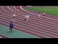 2015 全日本マスターズ陸上競技選手権 w45 100ｍ 1組