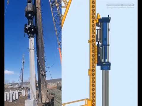 What are the safety aspects of pile driving equipment?