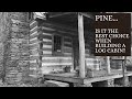 Is Pine the Best Species to use when Building a Log Cabin? Handmade House TV #167