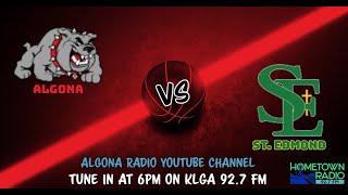 Algona vs. St. Edmond High School Basketball