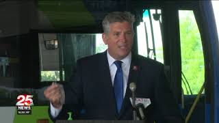 Connect Transit Downtown Bloomington Grant Media Event