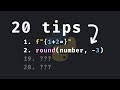 20 Everyday Tips & Tricks in Python