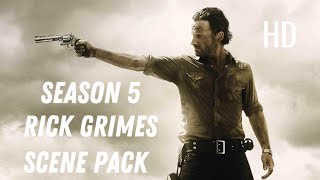 Rick Grimes Clips For Edits Hd Season 5 Rick Grimes Scene Pack The