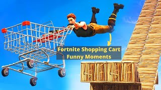 Fortnite Shopping Cart Funny Moments | Fortnite