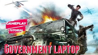 Just cause 2 Government laptop gameplay lenovo e41-15 (4gb ram) amd r4 graphics