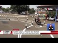 tanpa manuver angka 8 dan zig zag ini materi baru uji praktek sim motor kabar pagi tvone