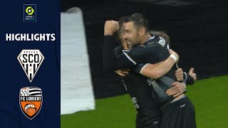 ANGERS SCO - FC LORIENT (1 - 0) - Highlights - (SCO - FCL) / 2021-2022