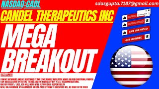 MEGA BREAKOUT : CADL STOCK ANALYSIS | CANDEL THERAPEUTICS STOCK