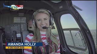 Gasparilla Pirate Invasion from the sky in Eagle 8 HD