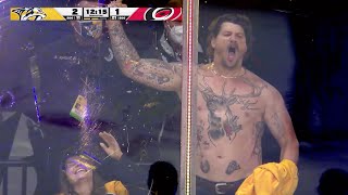 Titans' Taylor Lewan Goes Crazy at Preds' Game 4