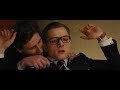 pre-climax fight scene in Kingsman the secret service