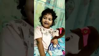 SAHASRA and her daily Routine with Dad before sleep