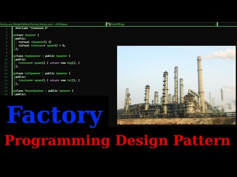 The Factory Method – Programming Design Patterns – Ep. 1 – C++ Coding