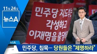 민주당은 침묵…당원들은 “이재명 제명하라” | 뉴스A