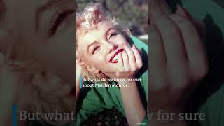 The life and death of Marilyn Monroe #shorts