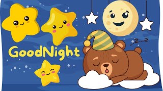 A BedTime Lullaby | Moonlight Dreams🌝 | Goodnight Song for Babies and Kids!