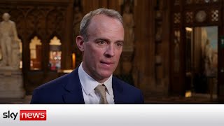Dominic Raab dodges questions on bullying allegations