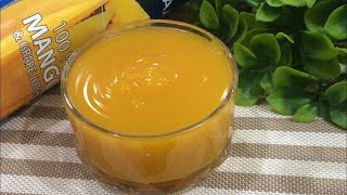 ซอสมะม่วงหน้านิ่ม| น้ำมะม่วง |ไม่ใส่เจลาติน| Soft Mango Sauce | by Krua Sukjai (ครัวสุขใจ)