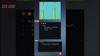 Flappy Bird Game using html css Javascript #programming #gaming #coding