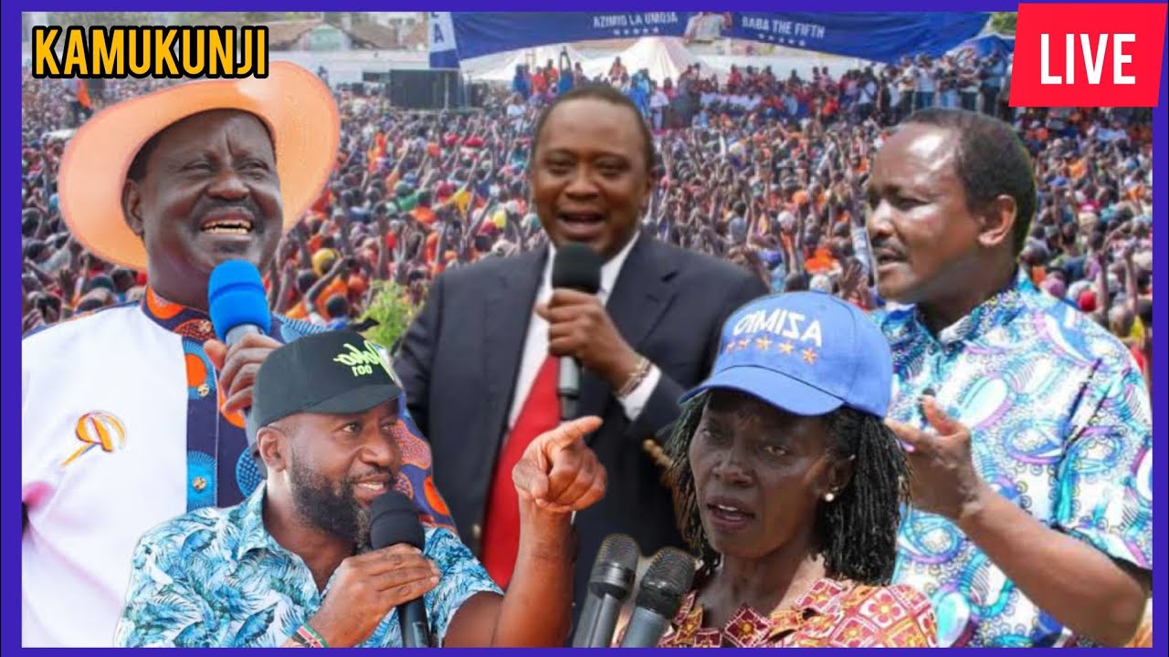 KAMUKUNJI LIVE | KAMUKUNJI RALLY TODAY | RAILA LIVE TODAY | KAMUKUNJI ...