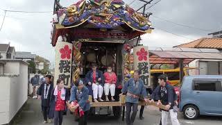 真岡の一万本桜まつり　　山車