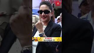 ਧਕ-ਧਕ Girl ਨੇ ਭੁਗਤਾਈ ਆਪਣੀ ਵੋਟ, Madhuri Dixit ਨੇ ਦਿੱਤਾ ਲੋਕਾਂ ਨੂੰ ਨੇਕ ਸੁਨੇਹਾ !