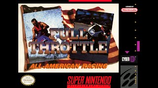 Is Full Throttle: All-American Racing Worth Playing Today? - SNESdrunk