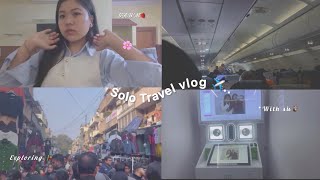 SOLO TRAVEL WITH sis🦉✨: Exploring Delhi /caffe ☕️// karaoke 🎤🎋