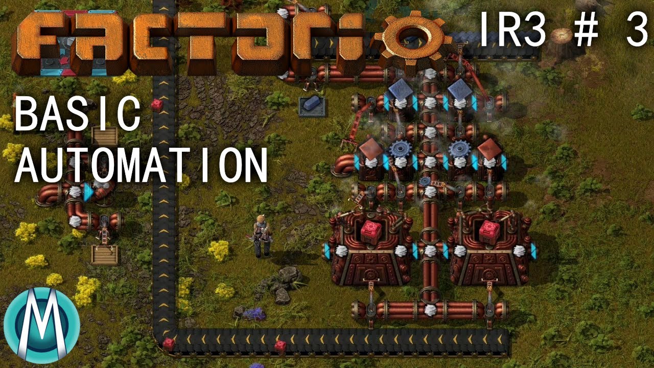 Factorio Ir3 Ep 3 Basic Automation Youtube