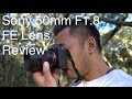 Sony 50mm F1.8 FE Lens Review | John Sison