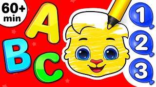 ABC Alphabet Educational Videos | Toddlers & Preschool Kids Learn ABC's + More | Lucas and Friends