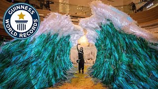 Strawpocalypse: Largest straw sculpture - Guinness World Records