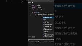 MOUSE MOVING Bot In Python! #python #coding #programming