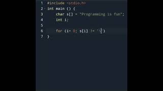 C Program to Calculate Length of String without strlen() Function In 50X Speed🥵 #education #shorts