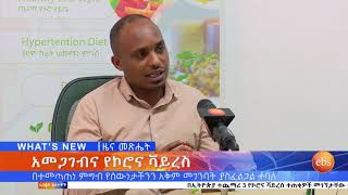 የኮሮና ቫይረስን ለመከላከል በተመጣጠነ ምግብ የሰውነታችንን አቅም መገንባት ያስፈልጋል ተባለ