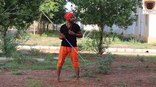 karrasamu class5#చెస్ట్ మీద కర్ర తిప్పడం ఎలా#karrasamu tutorial in Telugu#silambam#Singlestic#Bostaf