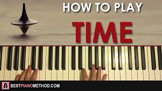 HOW TO PLAY - Inception - Time - Hans Zimmer (Piano Tutorial Lesson)