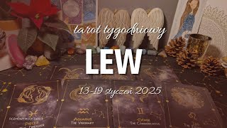 Lew 13 - 19 Styczeń 2025 tarot tygodniowy horoskop