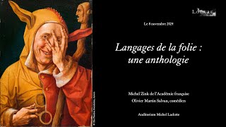 Les langages de la folie : une anthologie