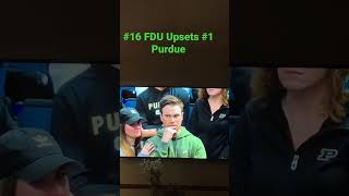 FDU VS PURDUE WHAT AN UPSET…#viral #subscribe #crazy #like #miracle