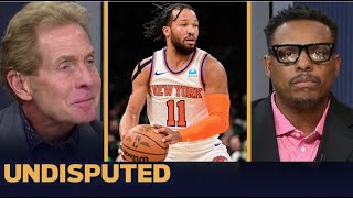 UNDISPUTED | Skip Bayless reacts Brunson's 29 Pts as Knicks beat Pacers 130-121