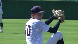 【ダイナミック投球】滝川二・金村ジェイク(3年・平野)【4回0封7K】2023夏兵庫大会2回戦