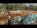 161130 Ｈ地区ヘリパッド建設現場の状況