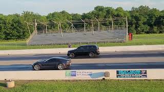 Trailblazer SS vs. Corvette Z06 (full race)!