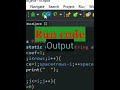 Pascal triangle in java programming #java #shorts