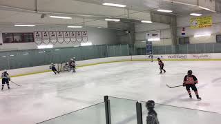 U16 Florida Alliance Girls vs. Philly Jr. Flyers - Zoie nice little rush, weak shot