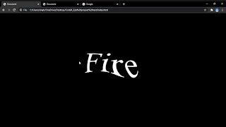 Liquid Text Using Html , css and javascript ( Blotter js )