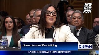 Trump labor secretary nominee Lori Chavez DeRemer delivers opening statement at confirmation hearing