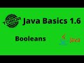 Booleans - Java Basics 1.6